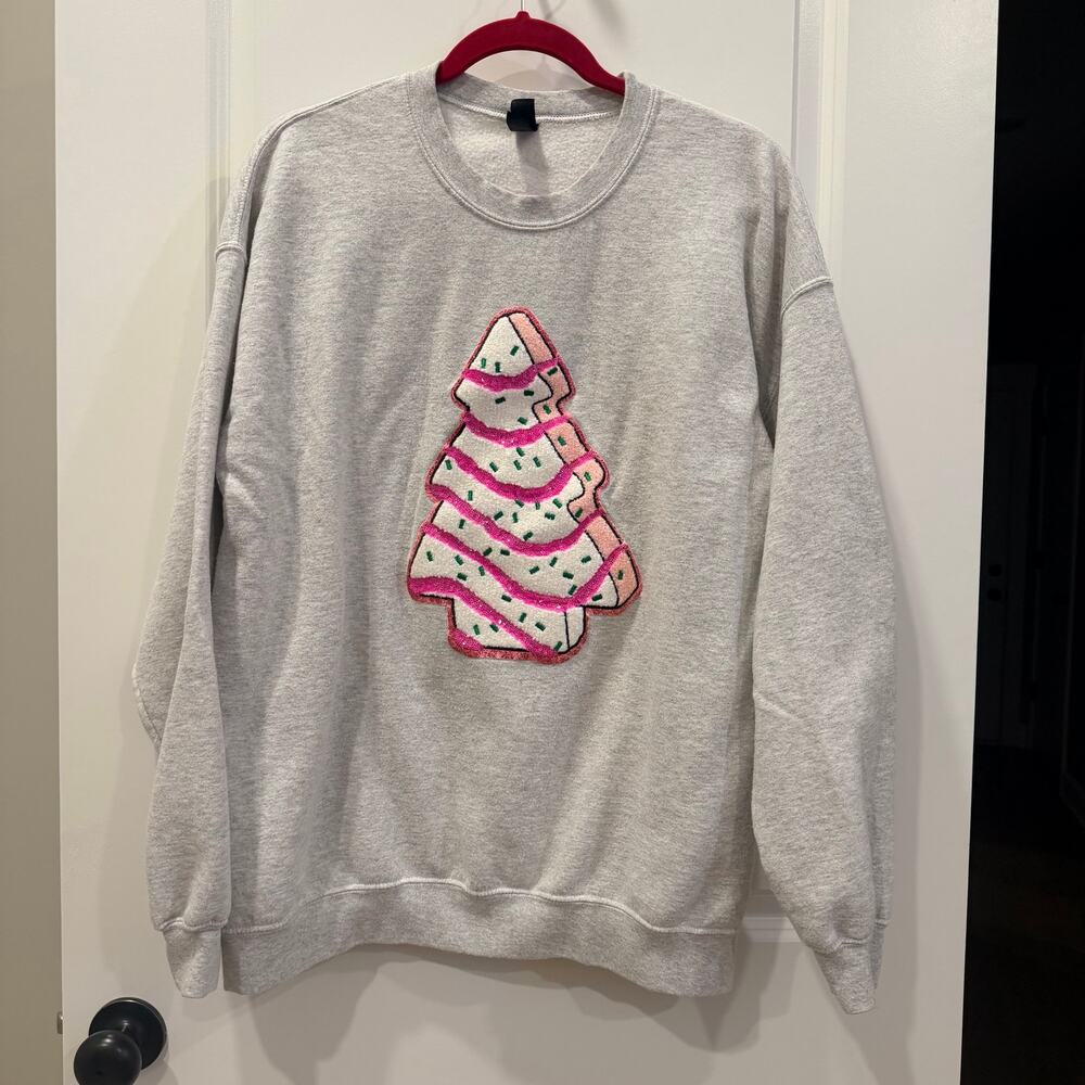 Gildan • Little Debbie Christmas Tree Cake Sweatshirt
